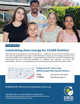 10K GRID Families Served Celebration Invite