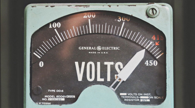 Electricity Voltage Meter