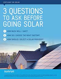 3 questions to ask before going solar